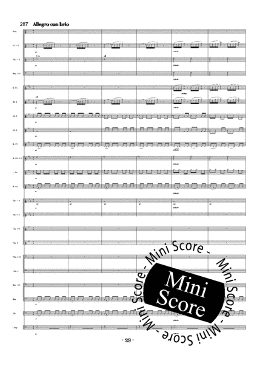 Egmont Concert Band scores gallery preview page 33