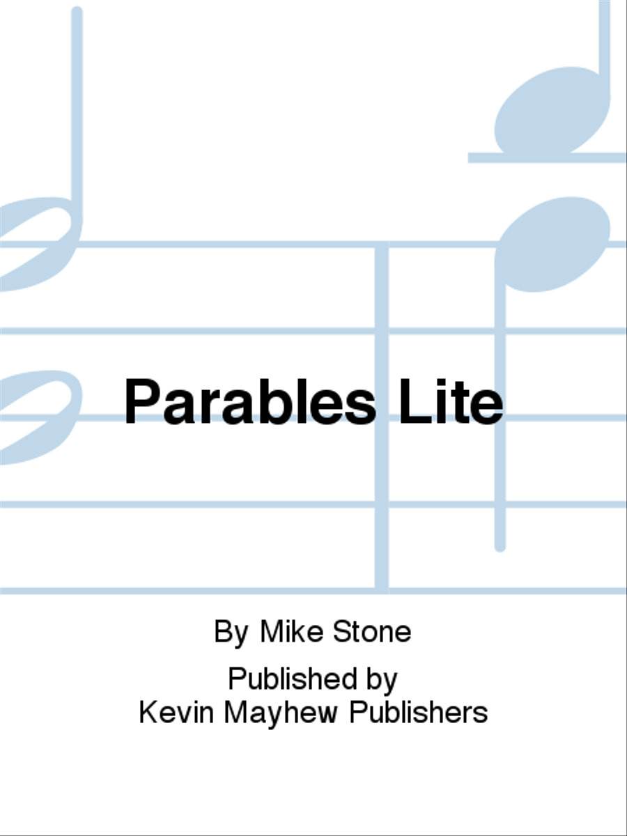 Parables Lite Collection / Songbook scores gallery preview page 1