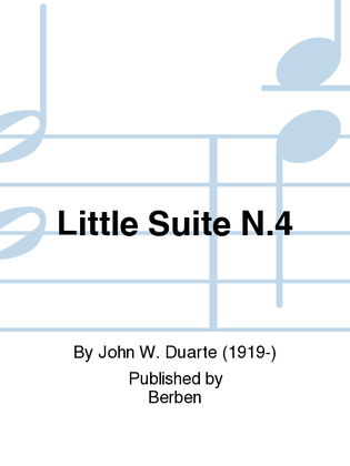 Book cover for Little Suite N.4