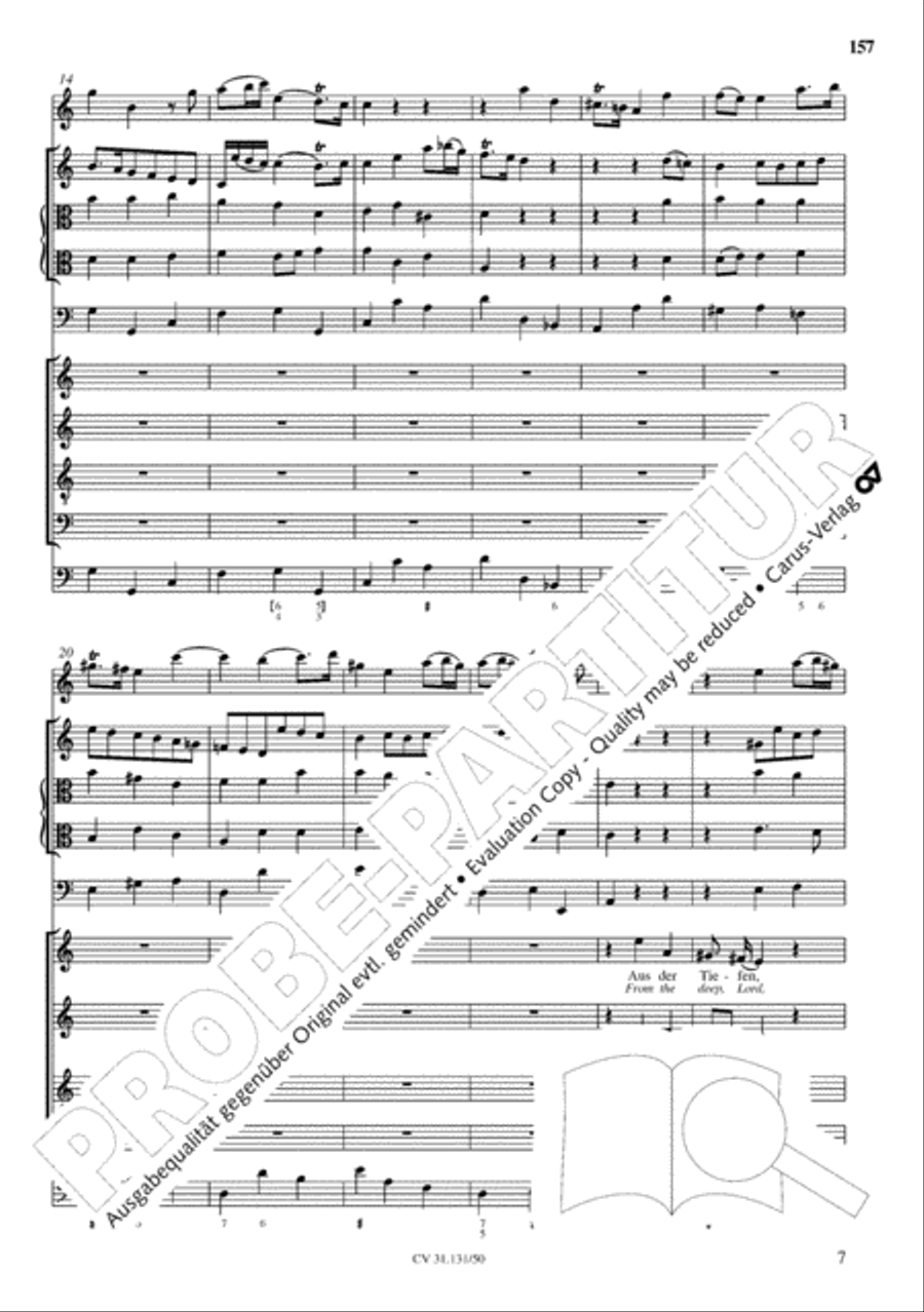 The Complete Sacred Vocal Works (Das geistliche Vokalwerk) Voice scores gallery preview page 158