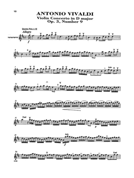 Vivaldi - Concerto in A Minor; Concerto in D major; Concerto Grosso in A minor image number null