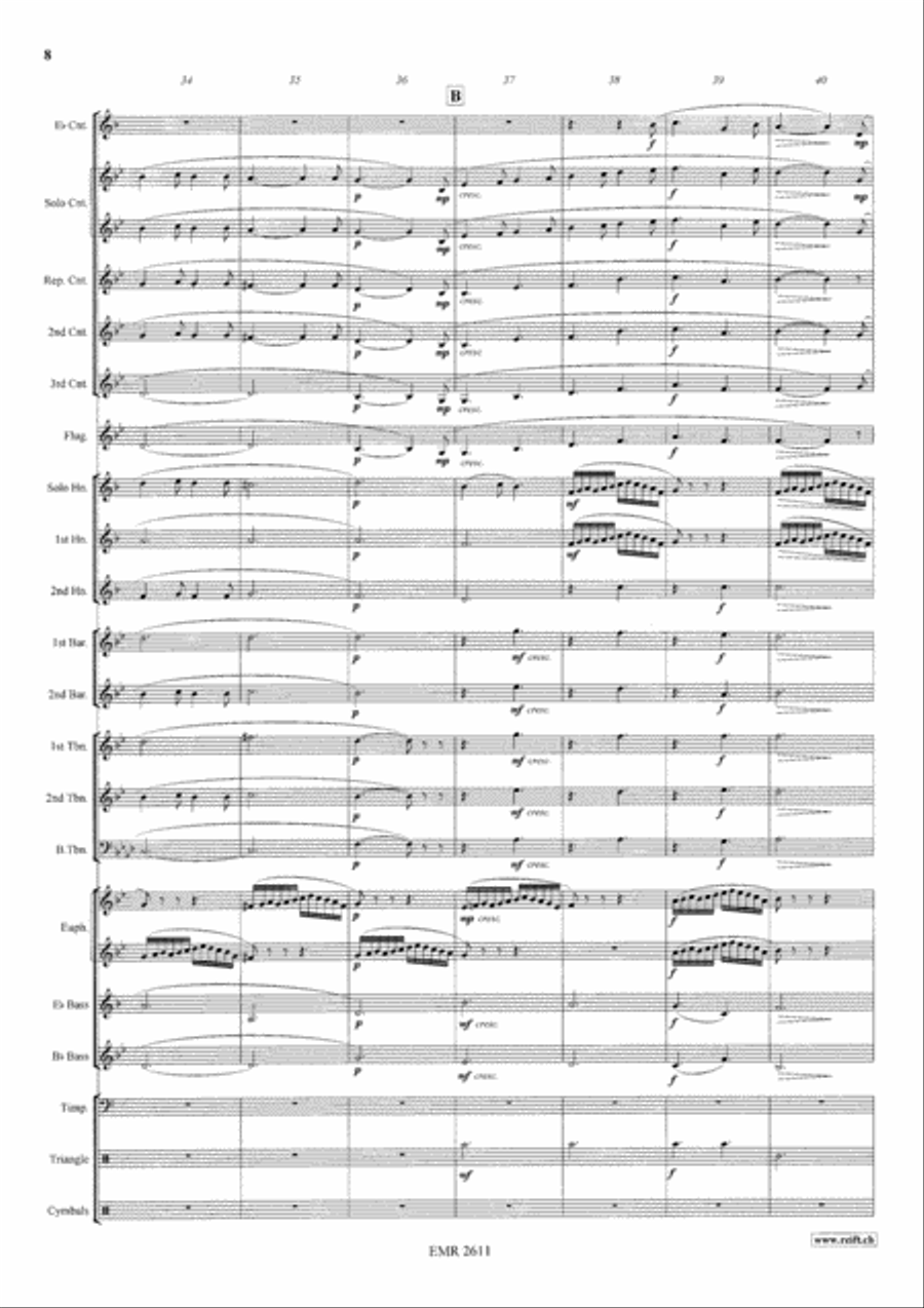 The Moldau Brass Band scores gallery preview page 9