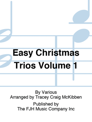 Book cover for Easy Christmas Trios