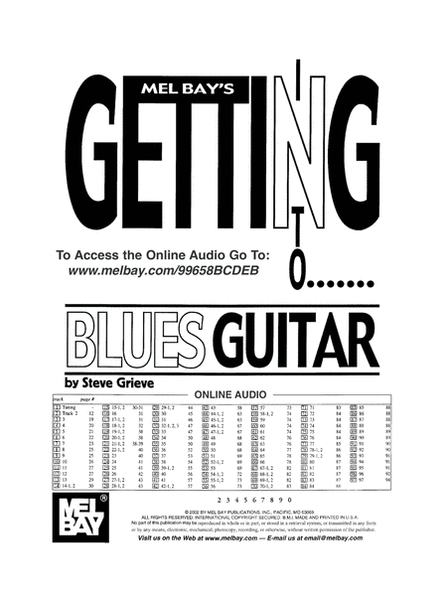 Getting Into Blues Guitar image number null