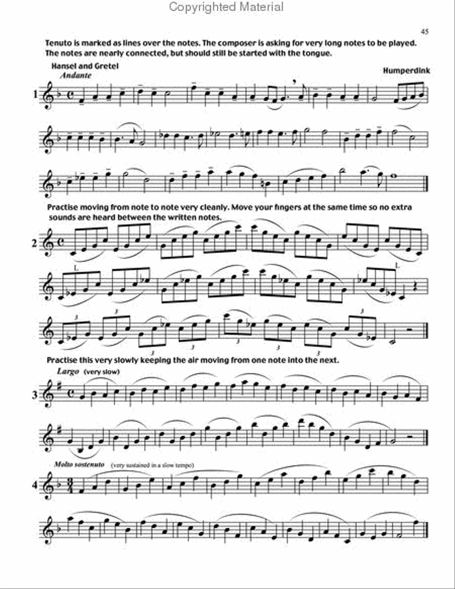 Oboe Method #1 for Beginners Oboe scores gallery preview page 11
