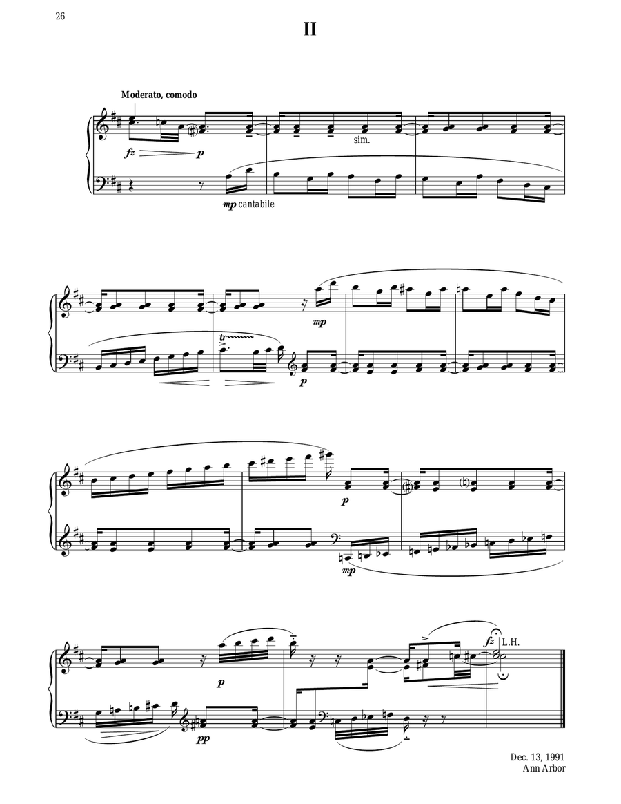 Conversations with Andre Piano Solo scores gallery preview page 2