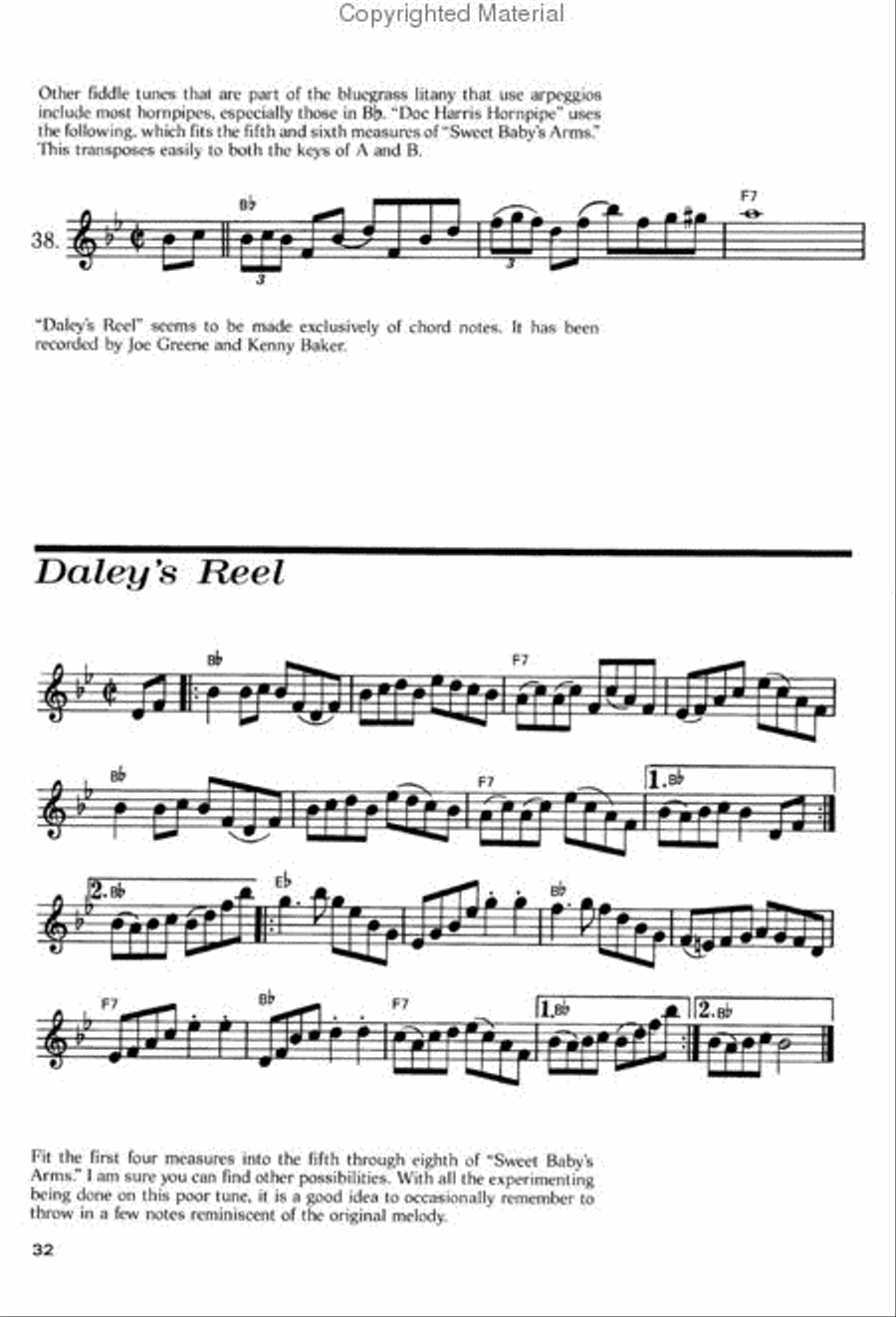 Hot Licks for Bluegrass Fiddle Violin scores gallery preview page 3