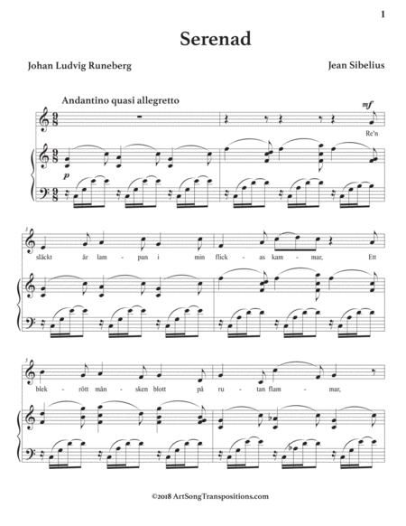 Serenad (C major)