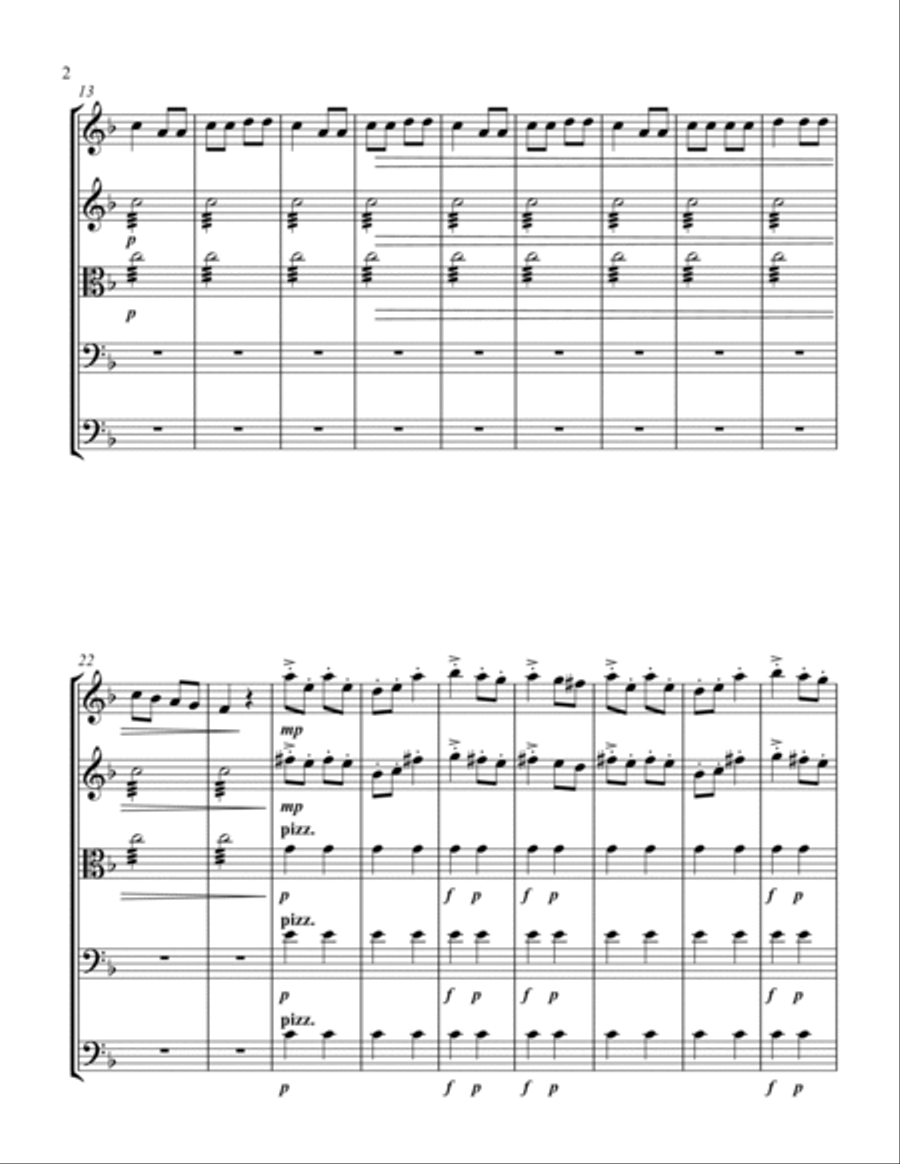 Pines of Rome Full Orchestra scores gallery preview page 2