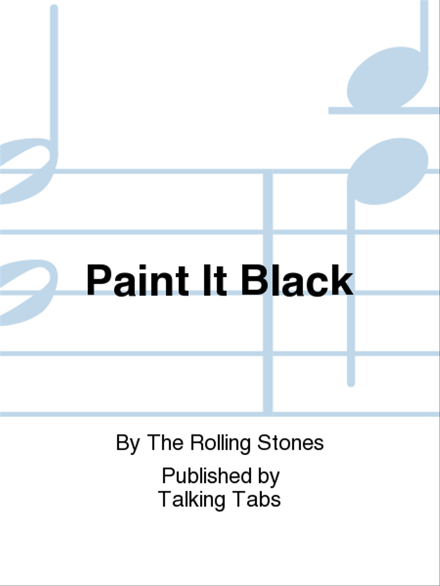 Paint It Black image number null