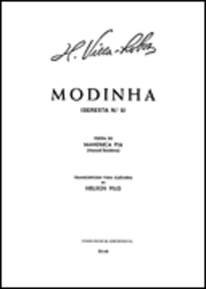 Book cover for Heitor Villa-Lobos: Modinha (Secreta No.5) For Guitar