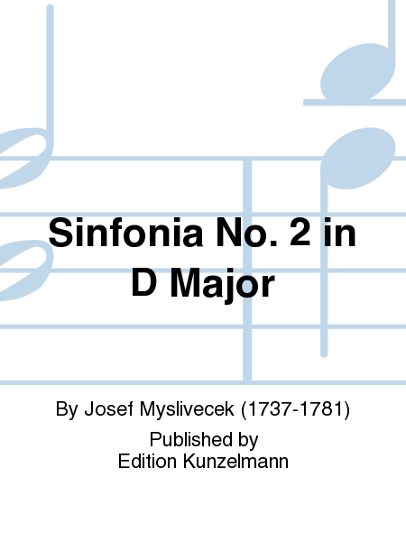 Sinfonia No. 2 in D Major  Sheet Music