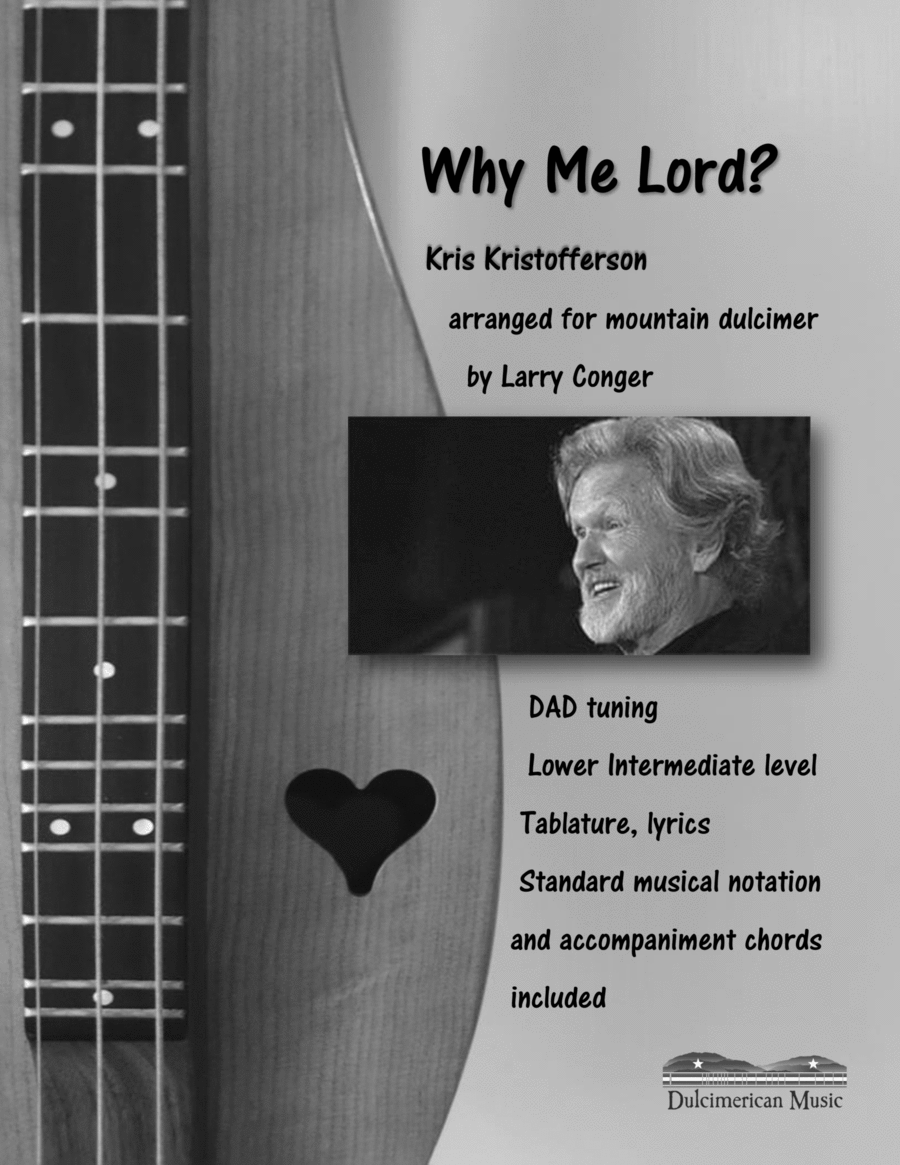 Why Me? (why Me, Lord?) Dulcimer scores gallery preview page 1