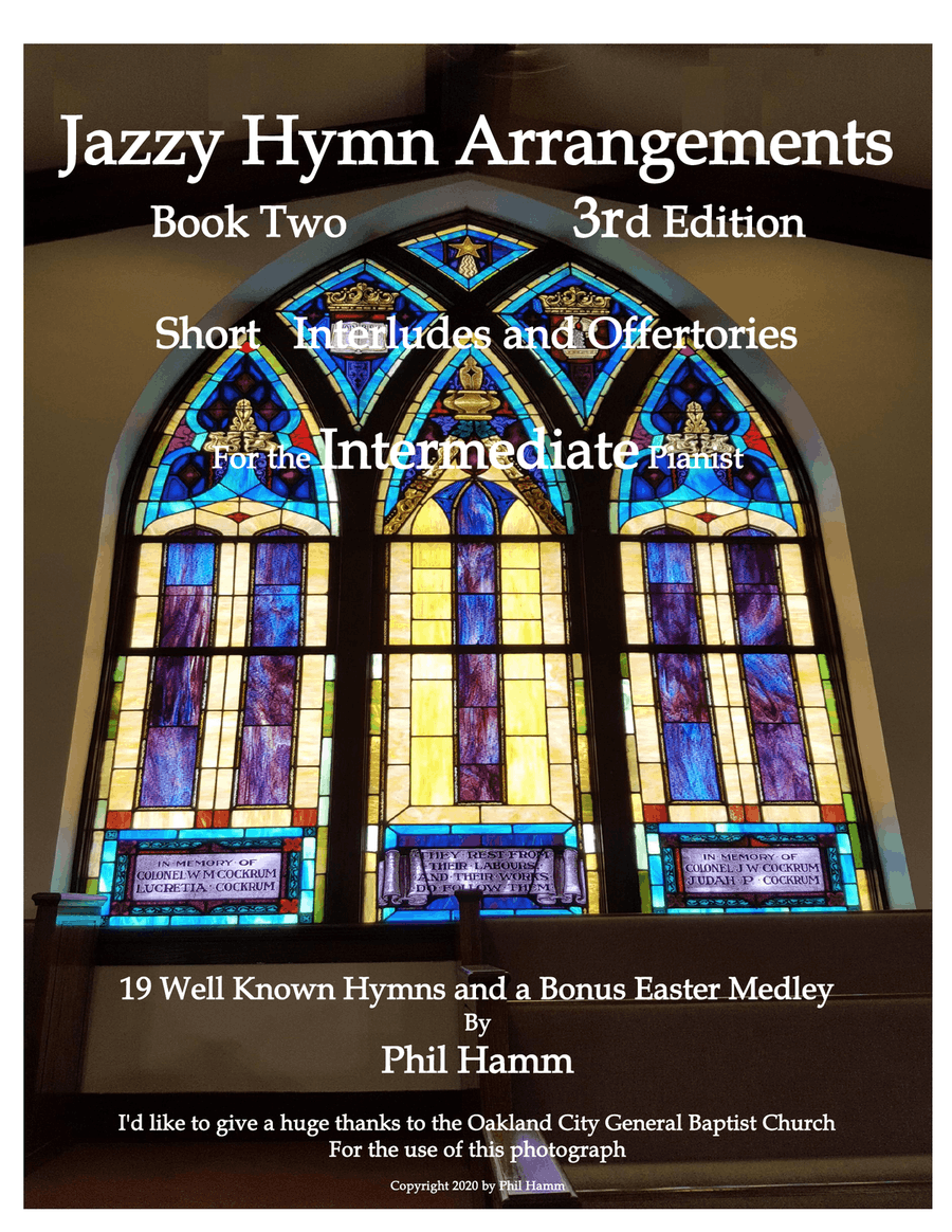 Jazzy Hymn Arrangements-Book Two-3rd Edition Piano Method scores gallery preview page 1