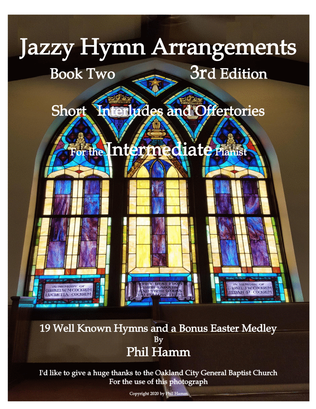 Book cover for Jazzy Hymn Arrangements-Book Two-3rd Edition