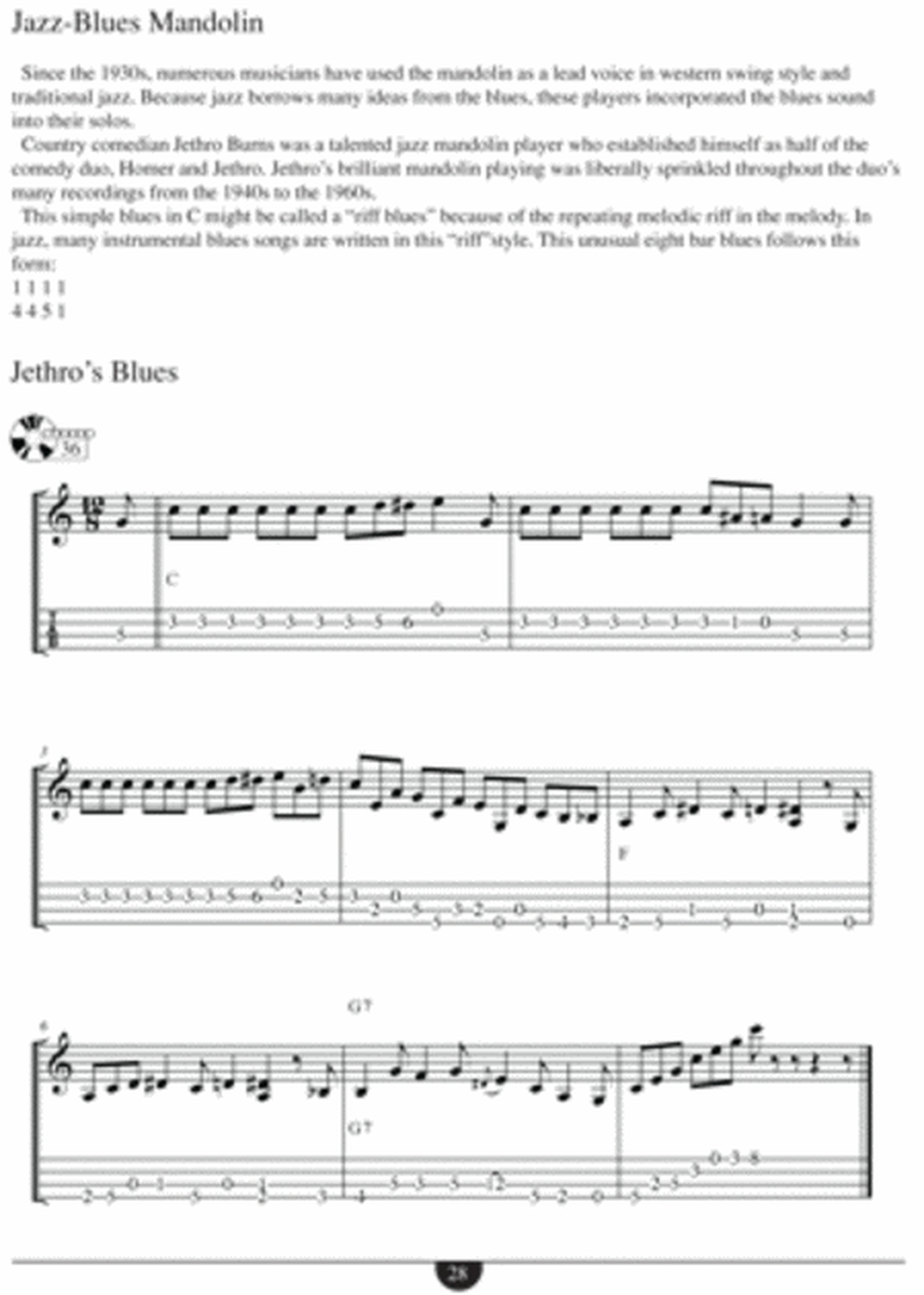 School of Mandolin: Blues image number null