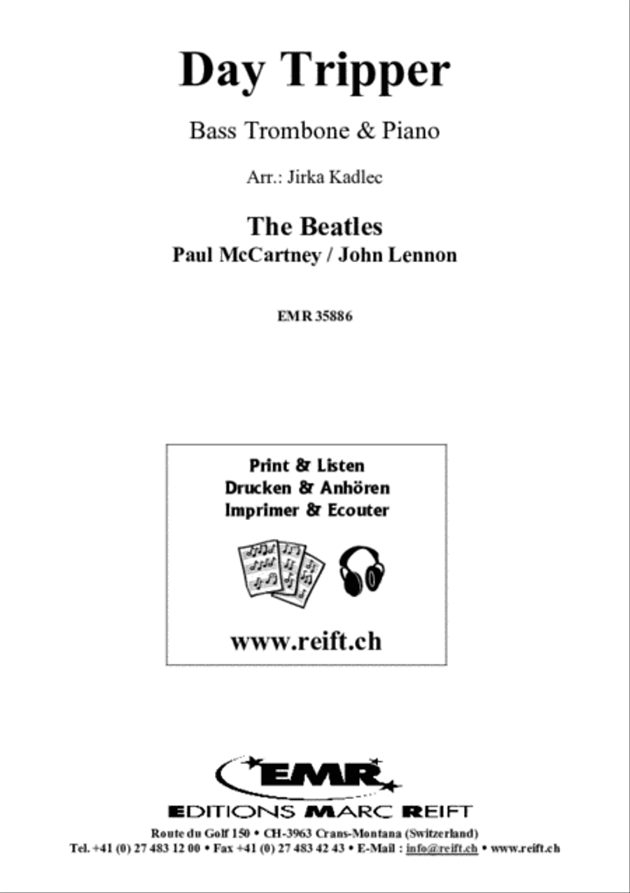 Day Tripper Day Tripper Bass Trombone scores gallery preview page 2