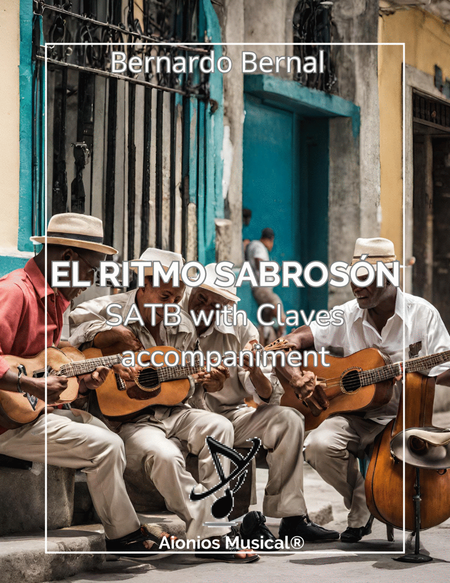 El Ritmo Sabrosón - SATB with Claves accompaniment image number null