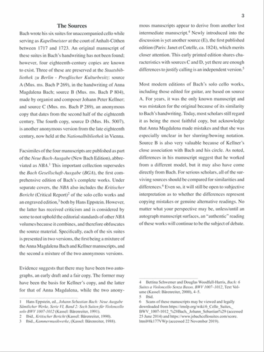 Cello Suites 4, 5, 6 BWV 1010, 1011, 1012 Cello scores gallery preview page 4