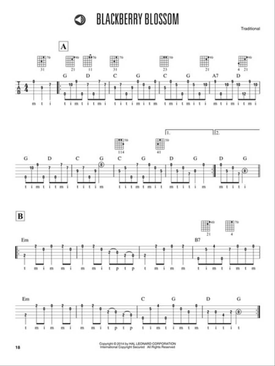 More Easy Banjo Solos - 2nd Edition Acoustic Guitar scores gallery preview page 6