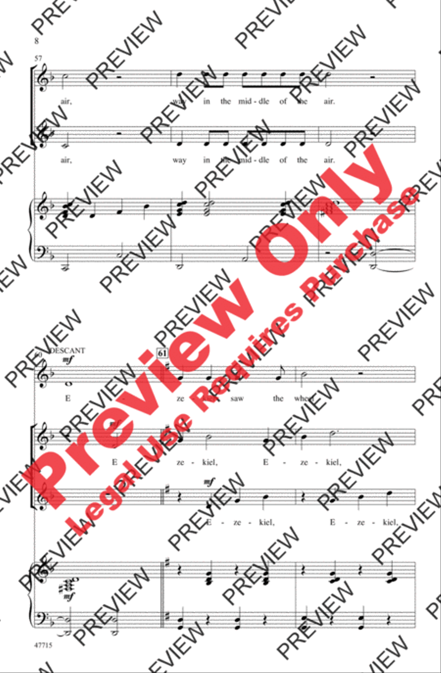 Ezekiel Saw the Wheel Ezekiel Saw the Wheel 2-Part scores gallery preview page 8