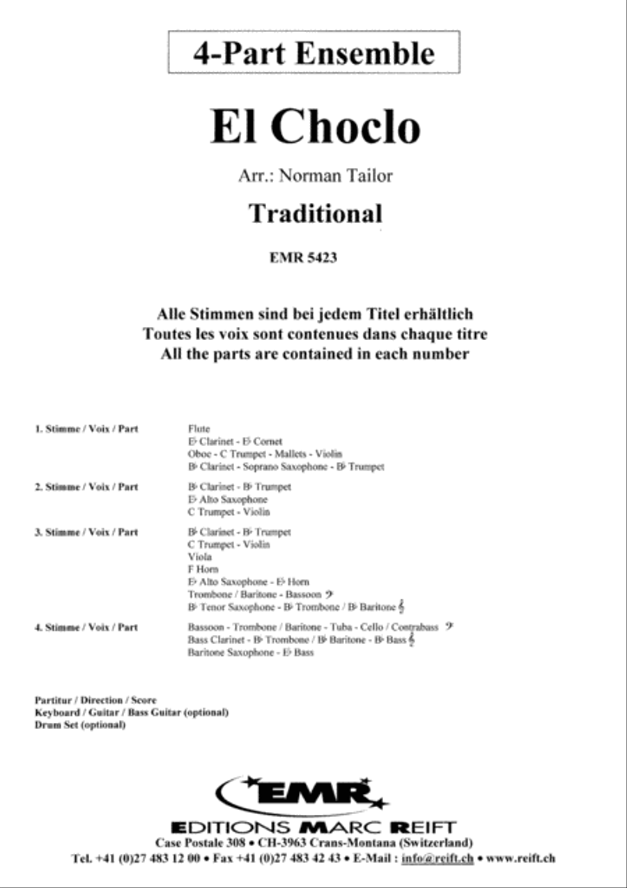 El Choclo El Choclo Concert Band scores gallery preview page 2