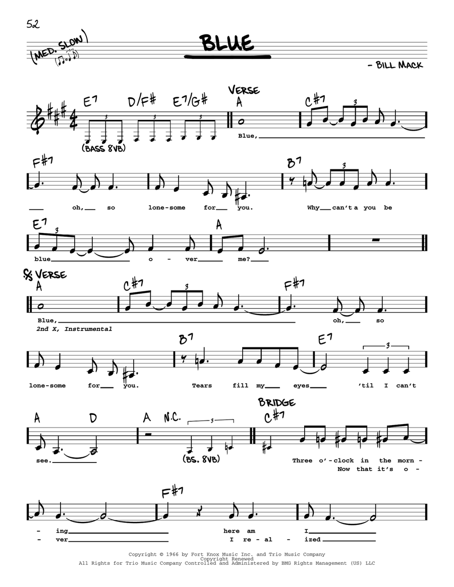 Blue Voice scores gallery preview page 1