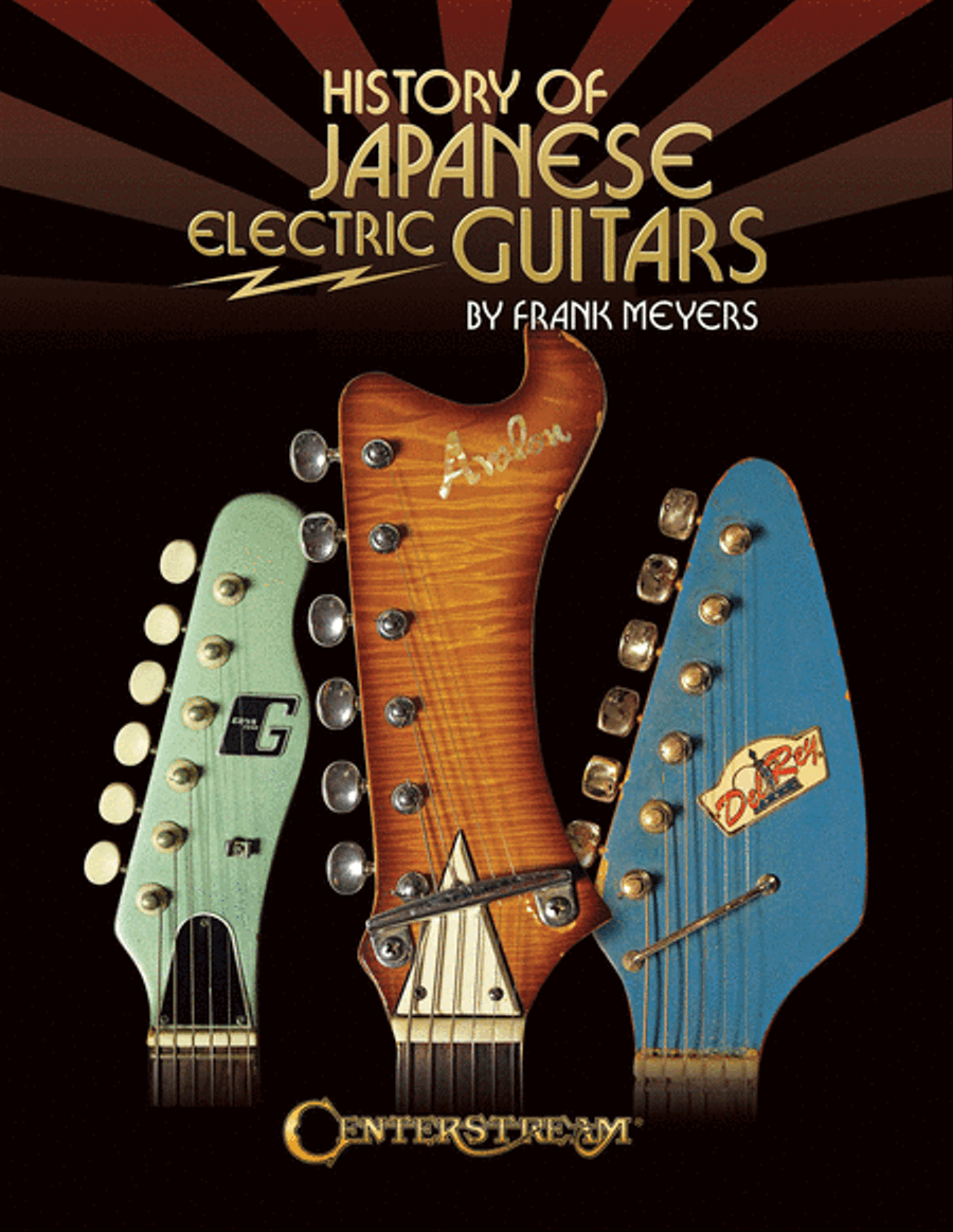 Book cover for History of Japanese Electric Guitars