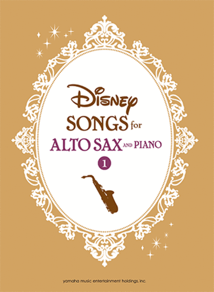 Disney Songs for Alto Saxophone and Piano 1/English Version image number null