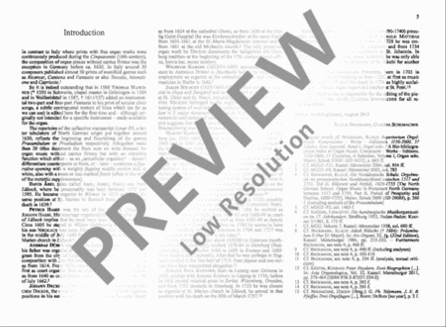 20 Free Organ Works of the North German School Organ scores gallery preview page 6