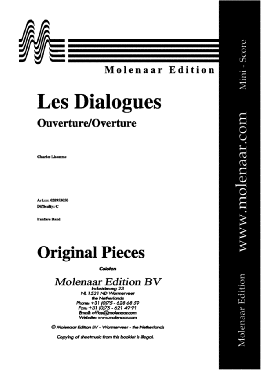 Les Dialogues Fanfare Band scores gallery preview page 2
