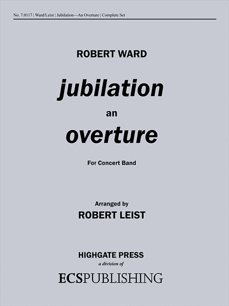 Jubilation, An Overture (Complete Band Set)