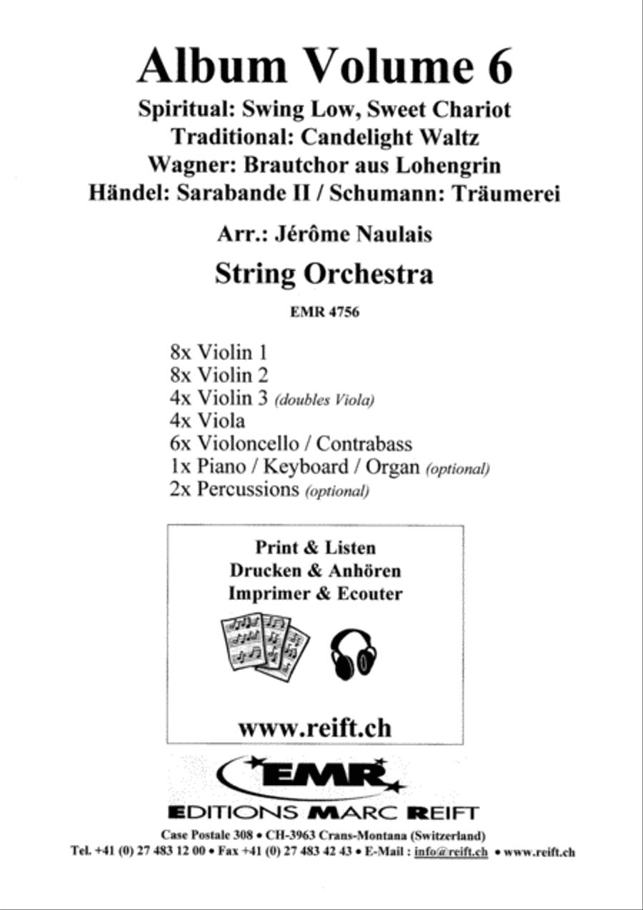 Album Volume 6 String Orchestra scores gallery preview page 2