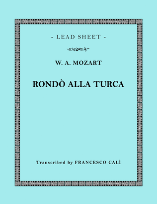 Book cover for Rondò alla Turca