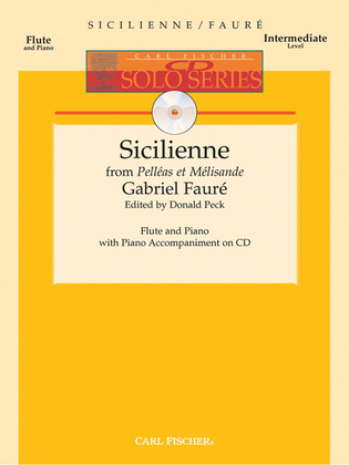 Book cover for Sicilienne from 'Pelleas Et Melisande'