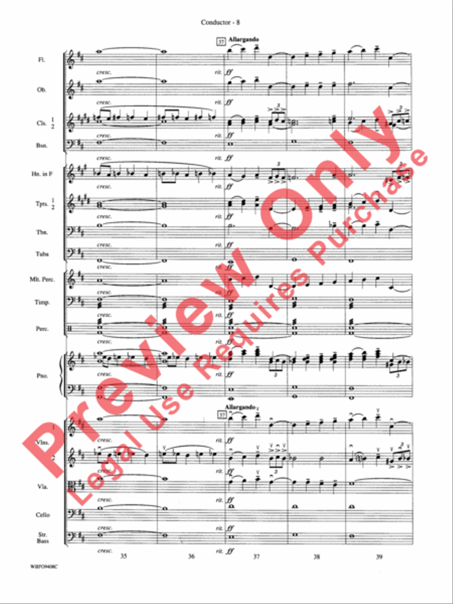 Rhapsody In Blue Full Orchestra scores gallery preview page 11