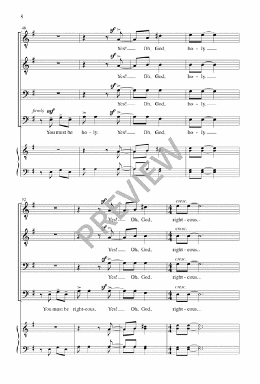 Train's a-Comin' TTBB scores gallery preview page 8