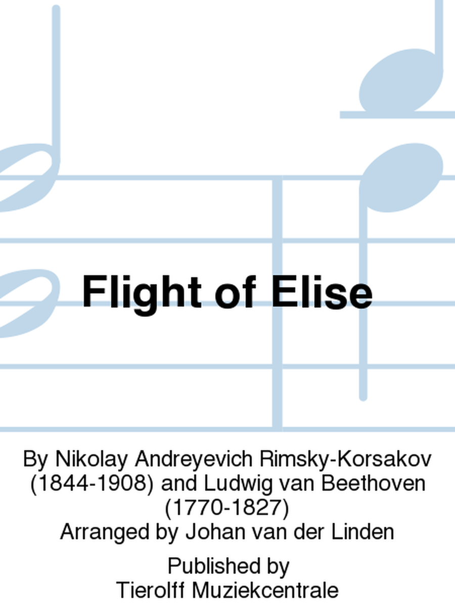 Flight Of Elise, Saxophone Quartet