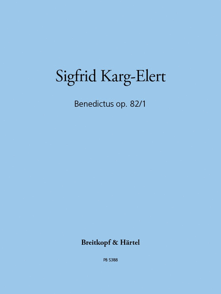 Benedictus Op. 82/1