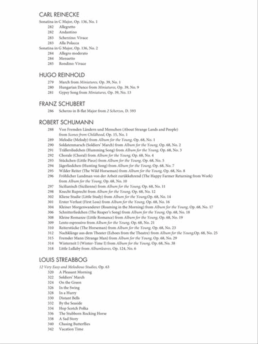 The Giant Book of Intermediate Classical Piano Music Piano Solo scores gallery preview page 8
