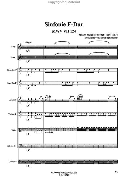 Sinfonien Nr. 123 & 124