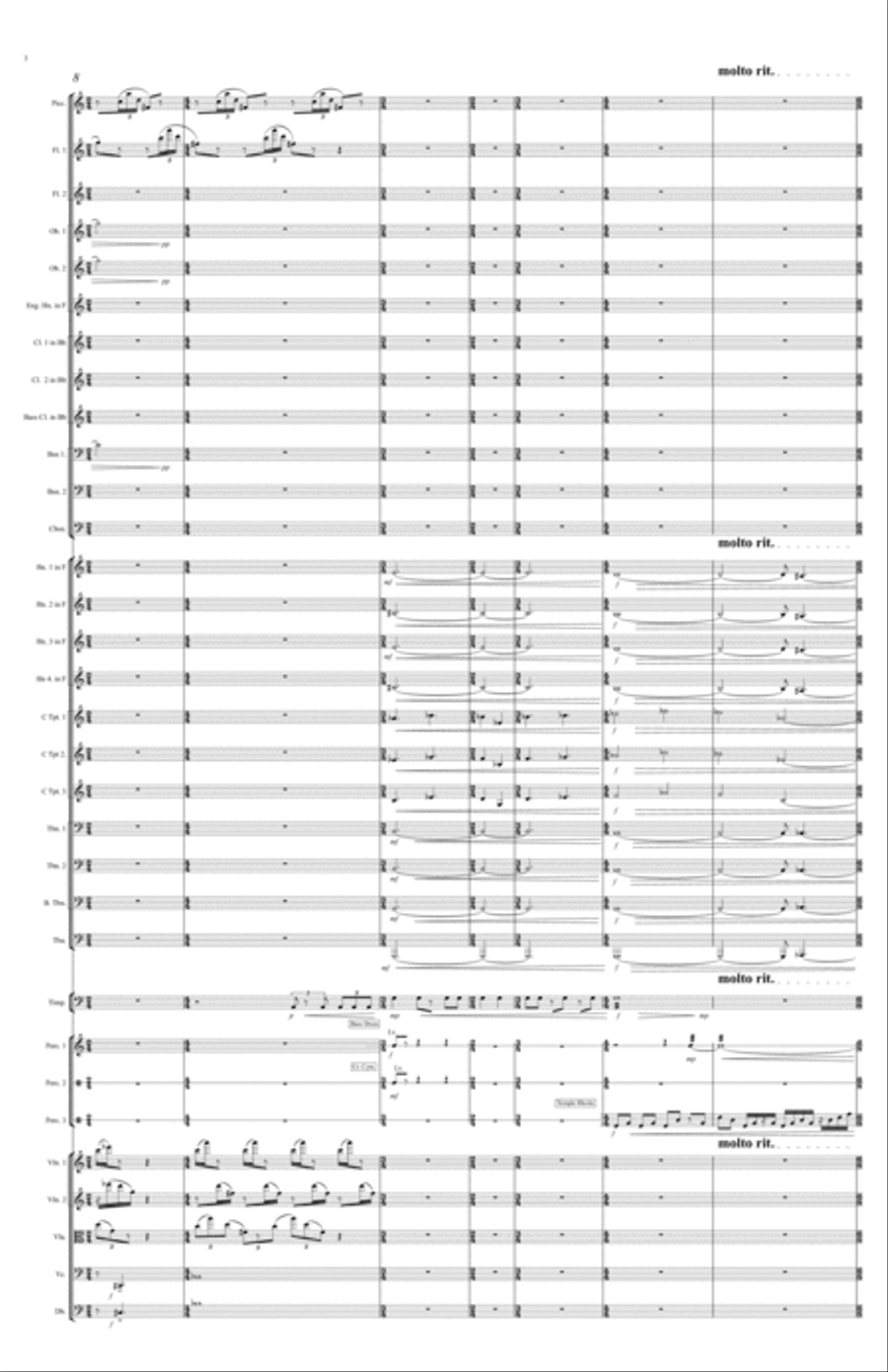 Paramnesis String Orchestra scores gallery preview page 4