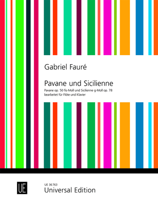 Book cover for Pavane and Sicilienne