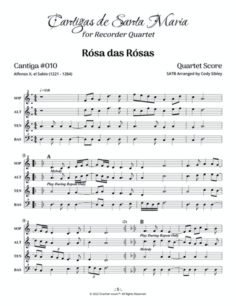 Cantigas de Santa Maria 010 Rósa das Rósas image number null