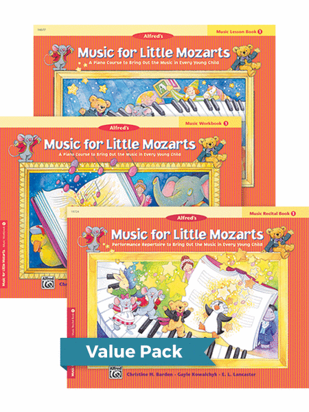 Music for Little Mozarts Level 1 2012 (Value Pack)