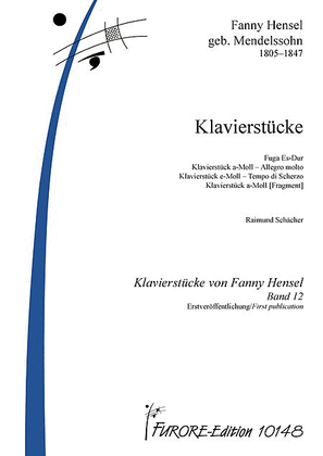 Book cover for Band 12: Klavierstucke
