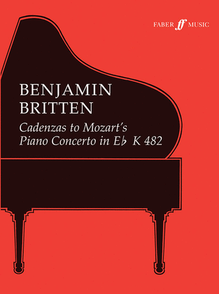 Book cover for Cadenzas to Mozart's Piano Concerto in E Flat (K482)