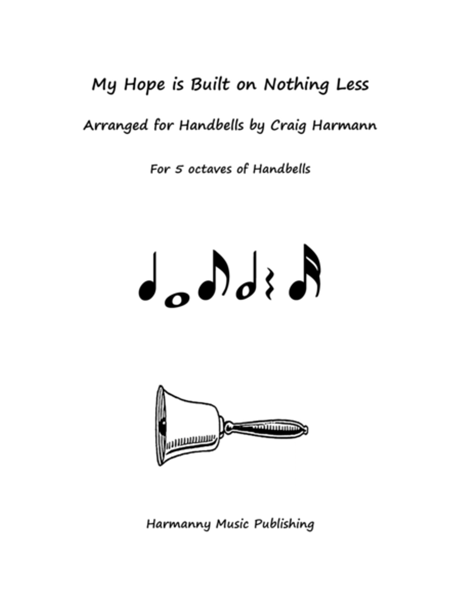My Hope is Built on Nothing Less Handbell Choir scores gallery preview page 1