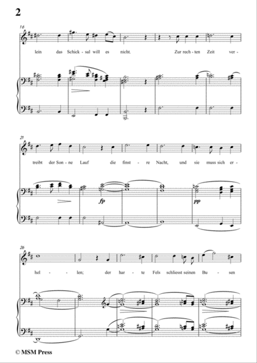 Schubert-Mignon I,D.726,in b minor,for Voice&Piano Voice scores gallery preview page 4