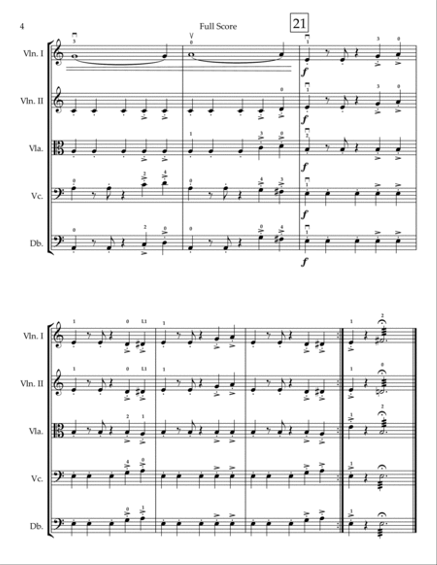 Mission: Impossible Theme Score and Parts scores gallery preview page 4